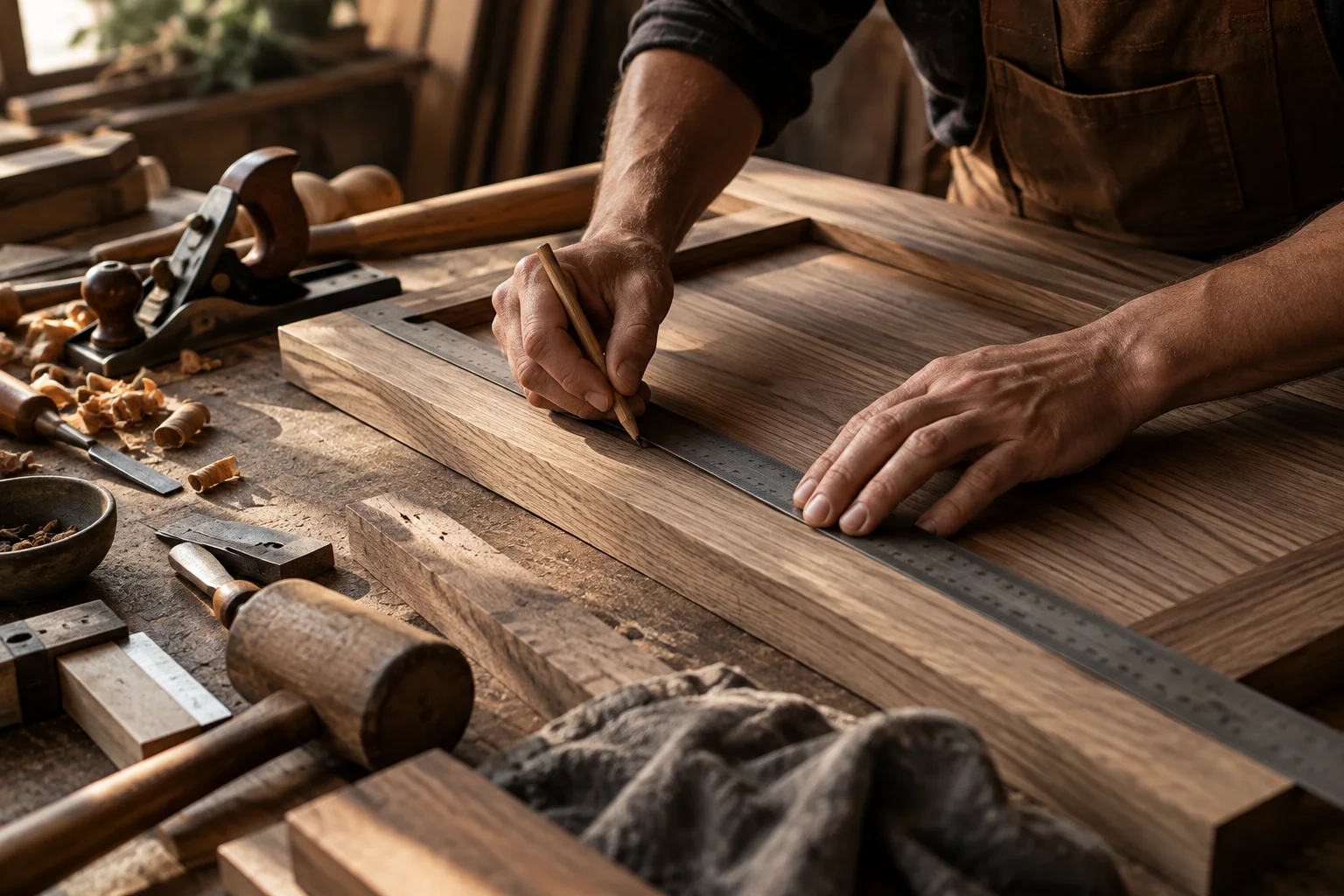 People, materials and the working method